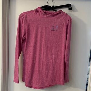 Pink Long Sleeve Hoodie vineyard vines